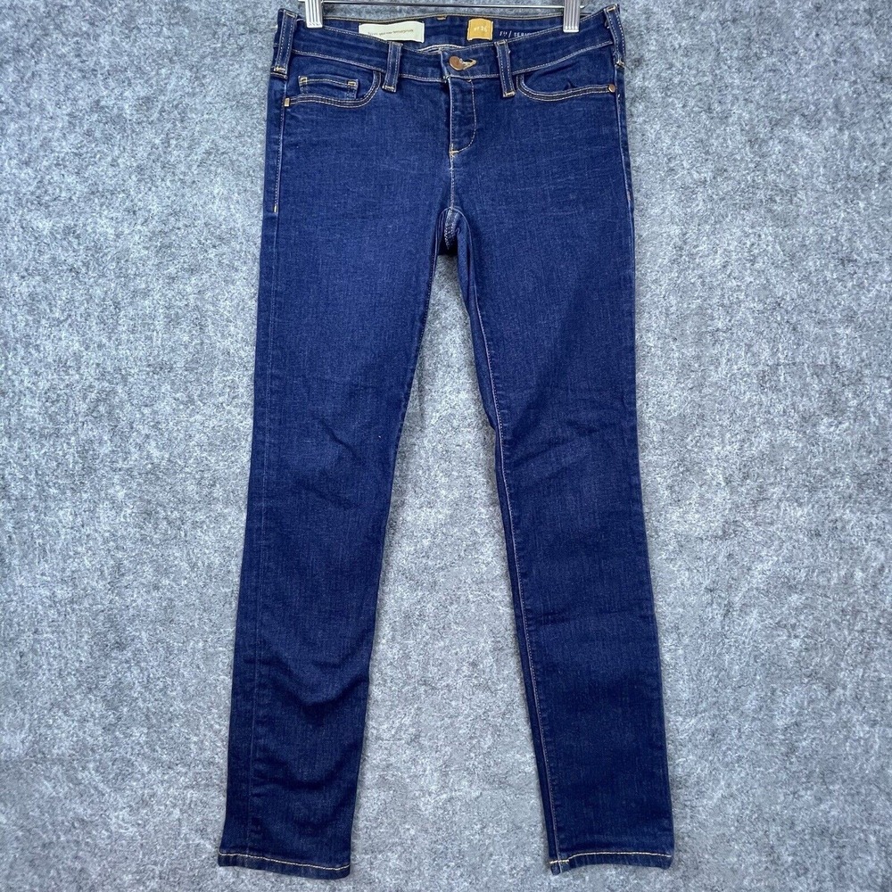 Pilcro‎ and the Letterpress Jeans Womens 26 Serif Skinny Slim Anthropologie